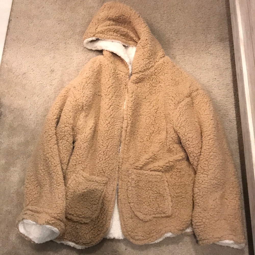 Reversible Faux Fur Jacket